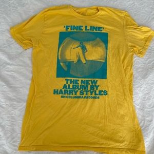 Harry Styles Merch Fine Line Yellow T-Shirt
